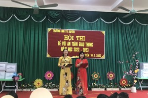 HỘI THI " BÉ VỚI AN TOÀN GIAO THÔNG"
