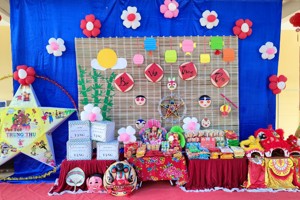 NGÀY HỘI BÉ VUI TẾT TRUNG THU CỦA TRƯỜNG MẦM NON TÚ XUYÊN