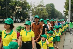 TRƯỜNG MẦM NON TÚ XUYÊN THĂM LĂNG BÁC HỒ VÀ THỦ ĐÔ HÀ NỘI NĂM HỌC 2023-2024.